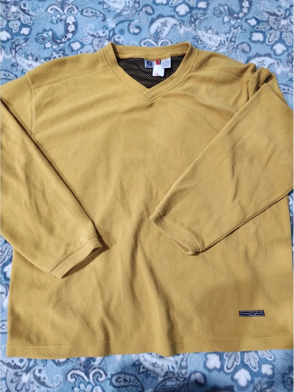 Vintage 1990s Arizona Jean Co Yellow Sweatshirt NWT Xl